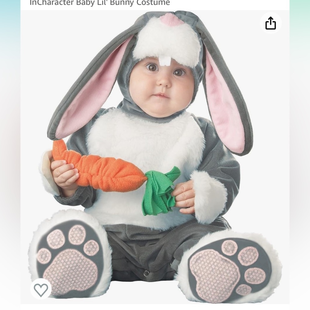 InCharacter Baby Lil' Bunny Costume